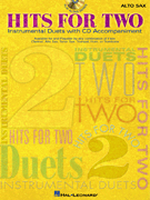 HITS FOR TWO DUET W/ CD ACCOM-ALTO-P.O.P. cover